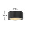 Hinkley Luna Outdoor Extra Small Flush Mount Alternative Image 3