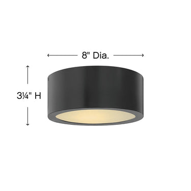 Hinkley Luna Outdoor Extra Small Flush Mount Alternative Image 3