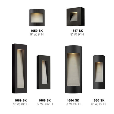 Hinkley Luna Outdoor Large Wall Mount Lantern Alternative Image 5
