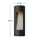 Hinkley Luna Outdoor Medium Wall Mount Lantern - HL1660 Alternative Image 5