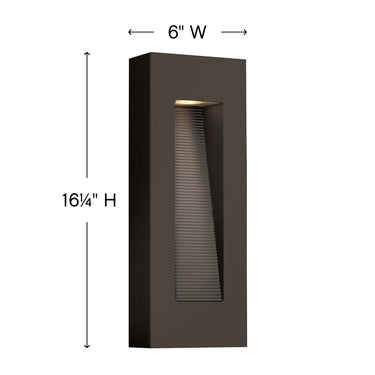 Hinkley Luna Outdoor Medium Wall Mount Lantern - HL1668 Alternative Image 1