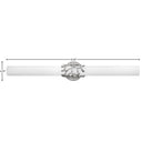 Hinkley Lyra Large LED Vanity Wall Sconce Alternative Image 7