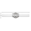 Hinkley Lyra Medium LED Vanity Wall Sconce Alternative Image 10