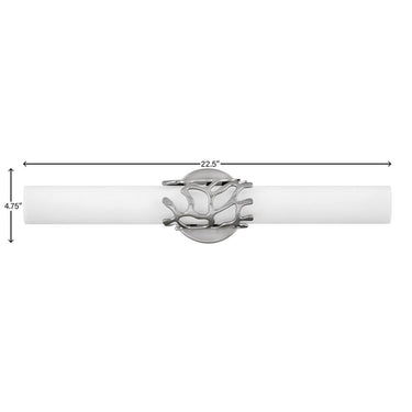 Hinkley Lyra Medium LED Vanity Wall Sconce Alternative Image 10