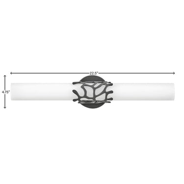 Hinkley Lyra Medium LED Vanity Wall Sconce Alternative Image 3