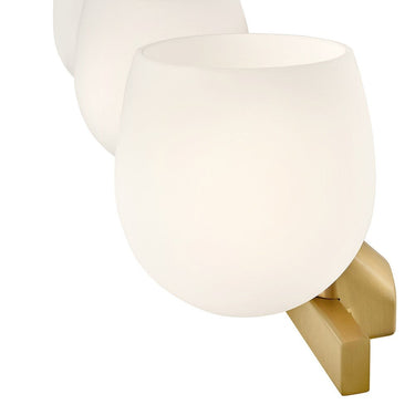 Hinkley Mae LED Medium Three Light Vanity Wall Sconce Alternative Image 10