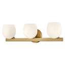 Hinkley Mae LED Medium Three Light Vanity Wall Sconce Alternative Image 12