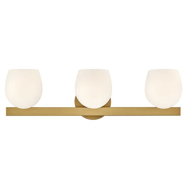 Hinkley Mae LED Medium Three Light Vanity Wall Sconce Alternative Image 7