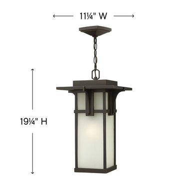 Hinkley Manhattan Alternative Image 11.25" Outdoor Medium Hanging Lantern - Alternative Image 2232OZ Alternative Image 1