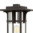 Hinkley Manhattan Outdoor Large Post Mount Lantern - Alternative Image 2321OZ Alternative Image 1