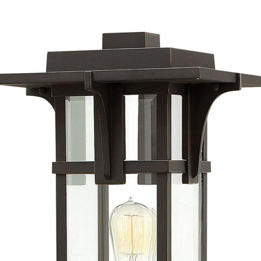Hinkley Manhattan Outdoor Large Post Mount Lantern - Alternative Image 2321OZ Alternative Image 1