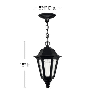 Hinkley Manor House Alternative Image 8.75" Outdoor Medium Hanging Lantern Alternative Image 1