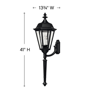 Hinkley Manor House Outdoor Double XL Wall Mount Lantern Alternative Image 3