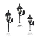 Hinkley Manor House Outdoor Double XL Wall Mount Lantern Alternative Image 4