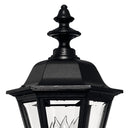 Hinkley Manor House Outdoor Large Post Mount Lantern - Alternative Image 1441BK Alternative Image 1