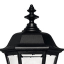 Hinkley Manor House Outdoor Large Post Mount Lantern - Alternative Image 1471BK Alternative Image 1