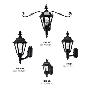 Hinkley Manor House Outdoor Large Wall Mount Lantern Alternative Image 4