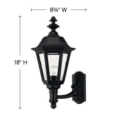Hinkley Manor House Outdoor Medium Wall Mount Lantern Alternative Image 3
