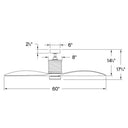 Hinkley Marin 60" LED Smart Fan Alternate Image-24