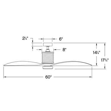 Hinkley Marin 60" LED Smart Fan Alternate Image-24