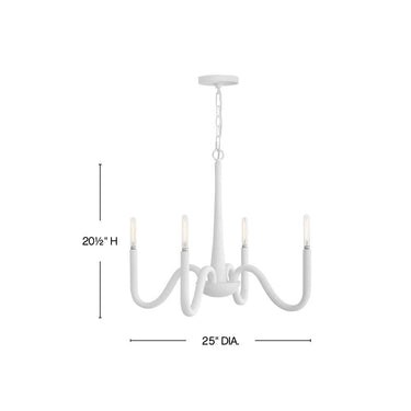 Hinkley Maris Medium Chandelier Alternative Image 1