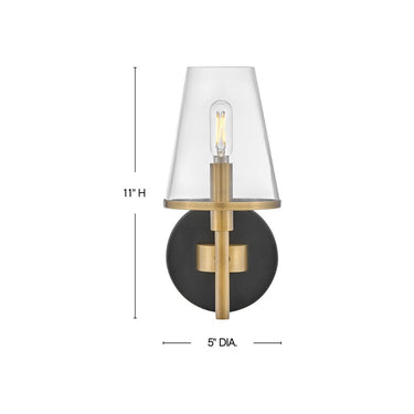 Hinkley Marten Medium Single Light Vanity Wall Sconce Alternative Image 1