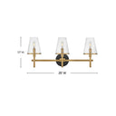 Hinkley Marten Medium Three Light Vanity Wall Sconce Alternative Image 1