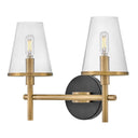 Hinkley Marten Small Two Light Vanity Wall Sconce Alternative Image 1