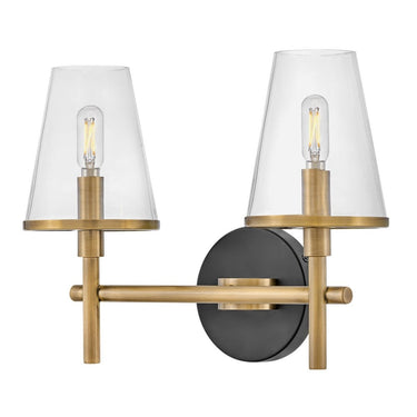 Hinkley Marten Small Two Light Vanity Wall Sconce Alternative Image 1