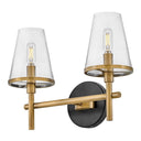 Hinkley Marten Small Two Light Vanity Wall Sconce Alternative Image 2