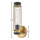 Hinkley Masthead Medium Single Light Vanity Wall Sconce Alternative Image 9