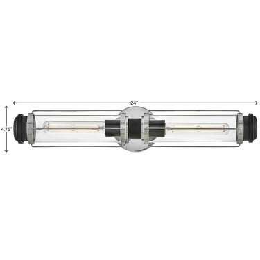 Hinkley Masthead Small Two Light Vanity Wall Sconce Alternative Image 1