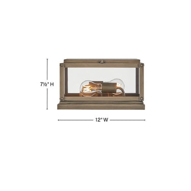 Hinkley Max Alternative Image 12V LED Outdoor Small Pier Mount Lantern Alternative Image 10