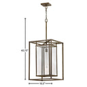 Hinkley Max LED Alternative Image 16.5" Outdoor Extra Large Hanging Lantern Alternative Image 6