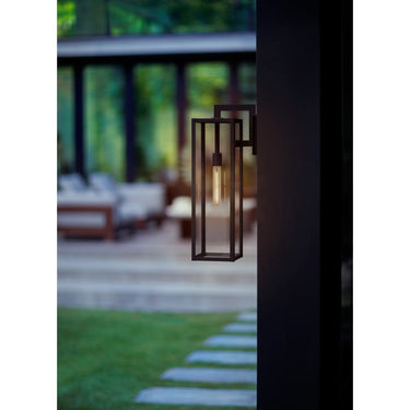Hinkley Max LED Outdoor Large Wall Mount Lantern in Black Finish Alternative Image 4