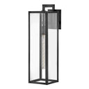 Hinkley Max LED Outdoor Large Wall Mount Lantern in Black Finish 