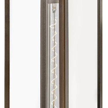 Hinkley Max LED Outdoor Large Wall Mount Lantern in Burnished Bronze Finish Alternative Image 1