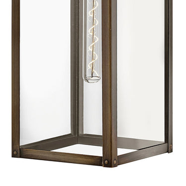 Hinkley Max LED Outdoor Large Wall Mount Lantern in Burnished Bronze Finish Alternative Image 2