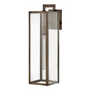 Hinkley Max LED Outdoor Large Wall Mount Lantern in Burnished Bronze Finish 