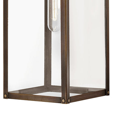 Hinkley Max LED Outdoor Medium Wall Mount Lantern in Burnished Bronze Finish Alternative Image 2