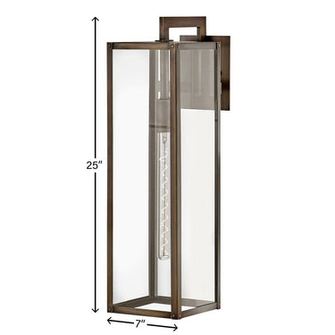 Hinkley Max Outdoor Large Wall Mount Lantern - HL2595 Alternative Image 8