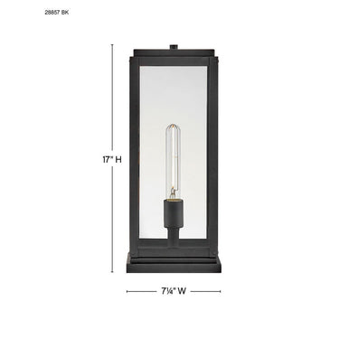 Hinkley Max Outdoor Medium Pier Mount Lantern Alternative Image 1