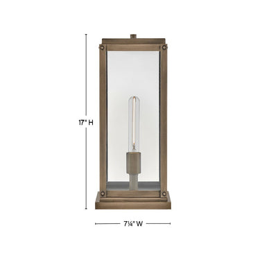 Hinkley Max Outdoor Medium Pier Mount Lantern Alternative Image 8