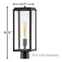 Hinkley Max Outdoor Medium Post Mount Lantern Alternative Image 1