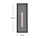 Hinkley Max Outdoor Medium Wall Mount Lantern - HL28854 Alternative Image 1