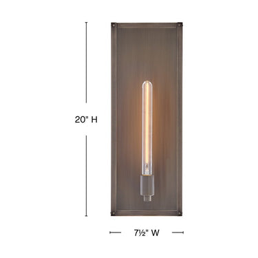 Hinkley Max Outdoor Medium Wall Mount Lantern - HL28854 Alternative Image 9