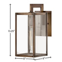Hinkley Max Outdoor Small Wall Mount Lantern Alternative Image 8