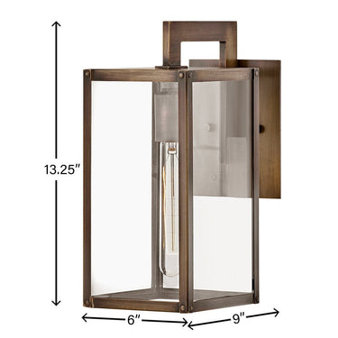Hinkley Max Outdoor Small Wall Mount Lantern Alternative Image 8