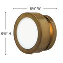 Hinkley Mercer Small Adjustable Single Light Sconce Alternative Image 17