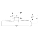 Hinkley Merrick 60" LED Smart Fan Alternate Image-15